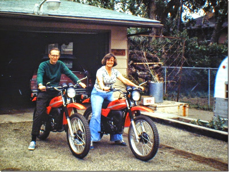 08 Mal Beth on  dirt bikes 75
